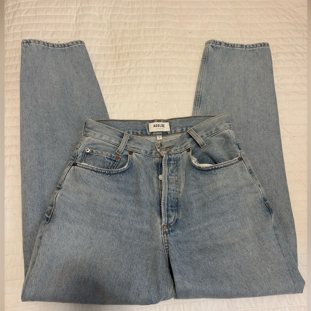 Agolde Wide Leg Jeans